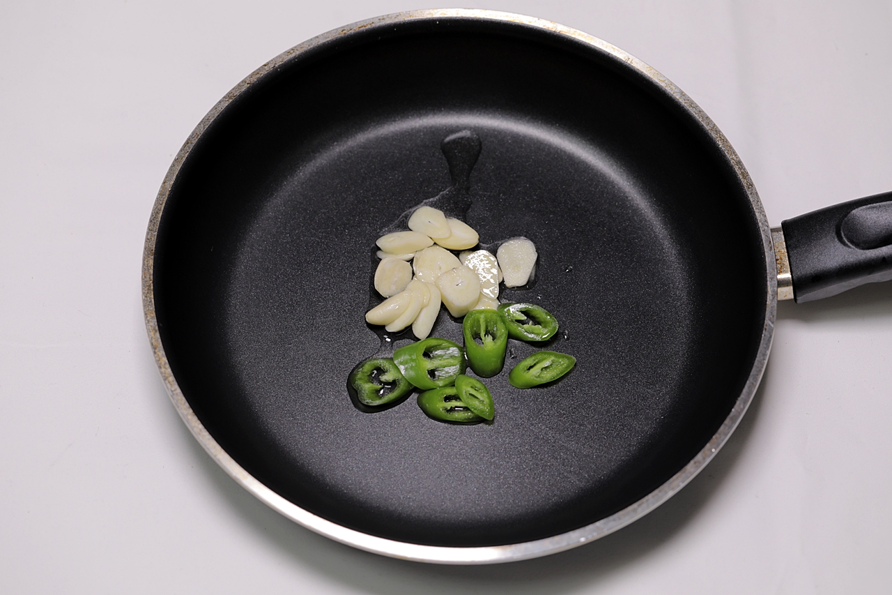 단호박 두부찜 4단계