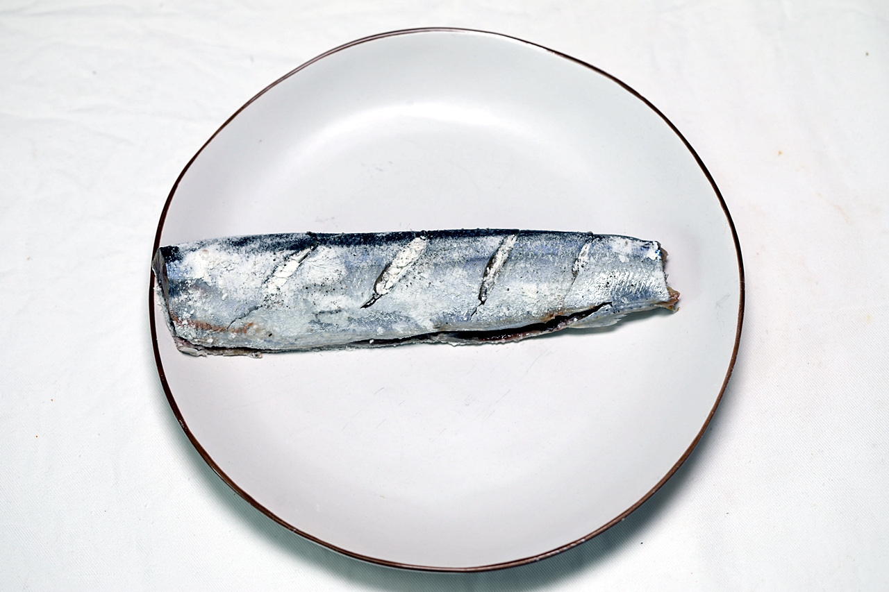 꽁치 양념구이 3단계