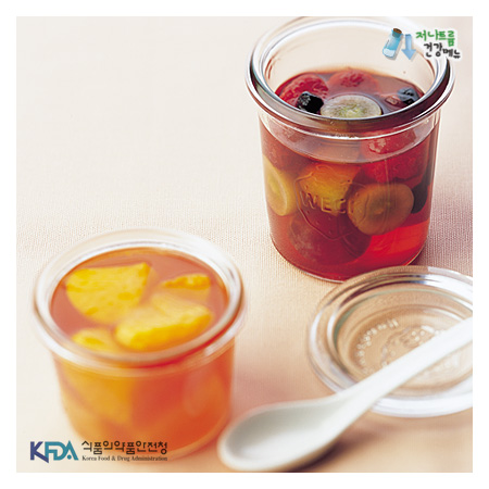 과일 젤리 완성 사진