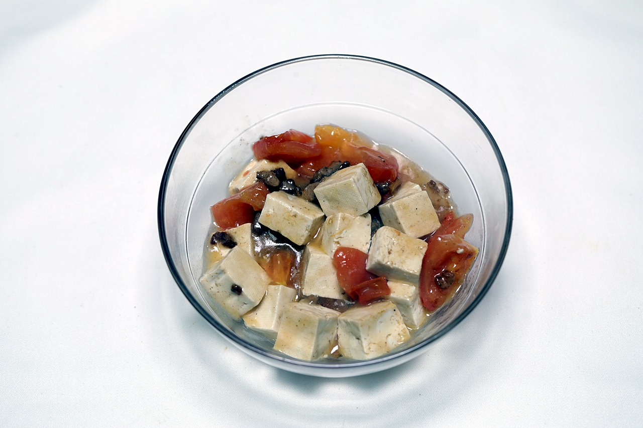 돼지고기 토마토 두부볶음 6단계
