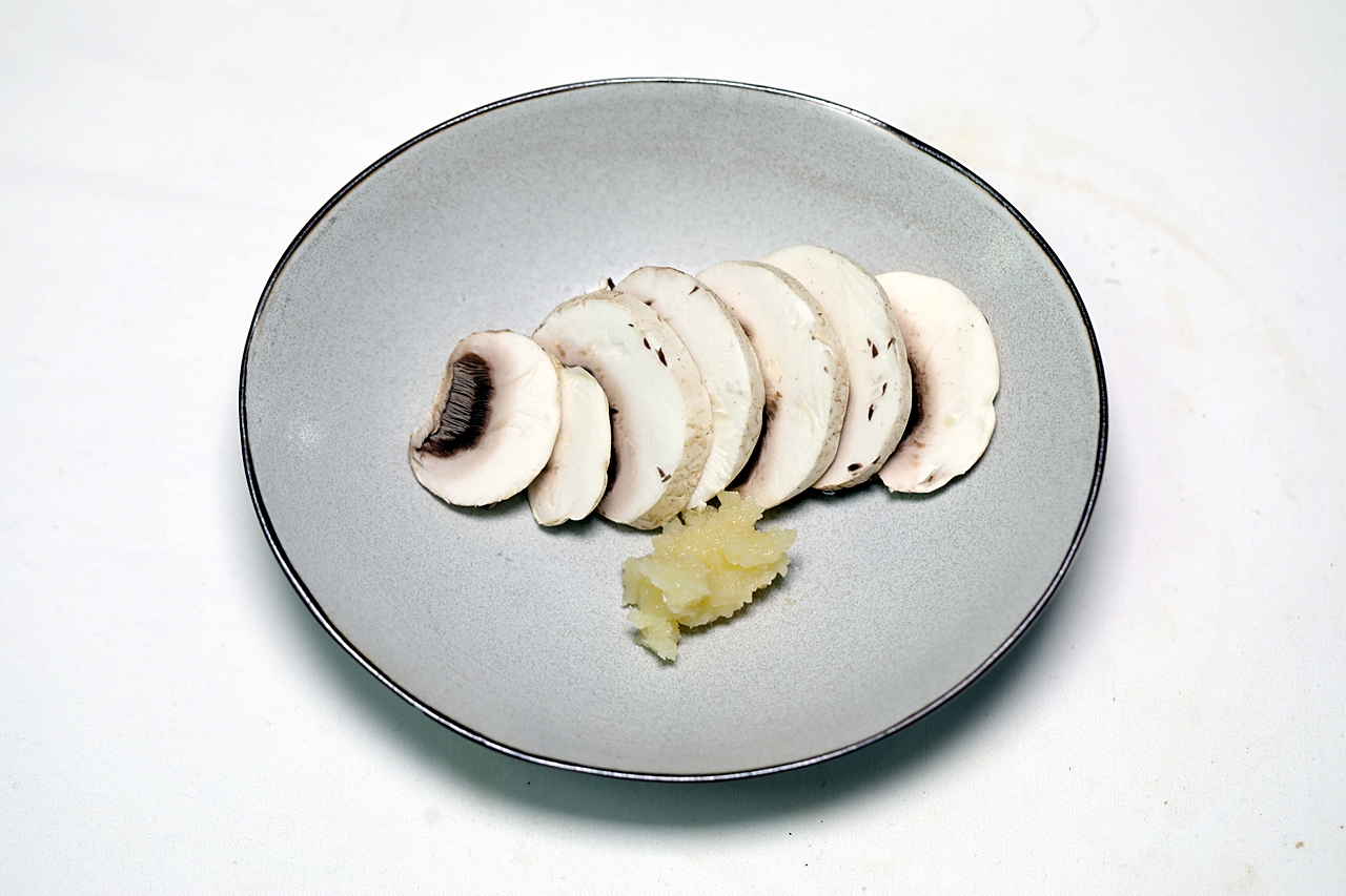 버섯 리조또 1단계