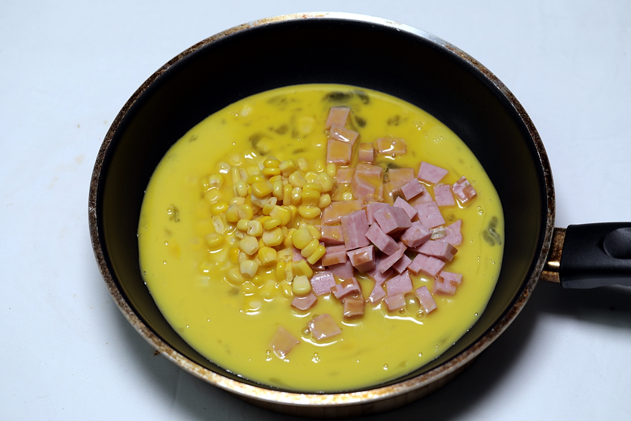 해산물 옥수수 오븐구이 4단계