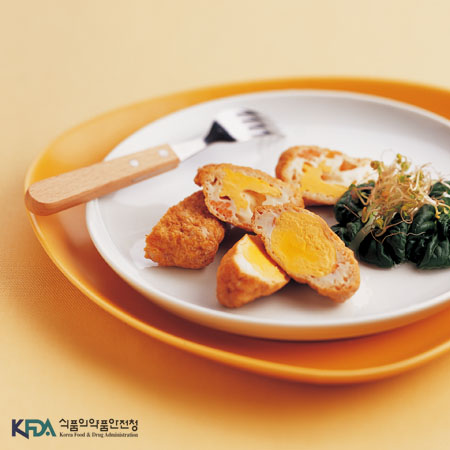 유부 달걀찜 완성 사진