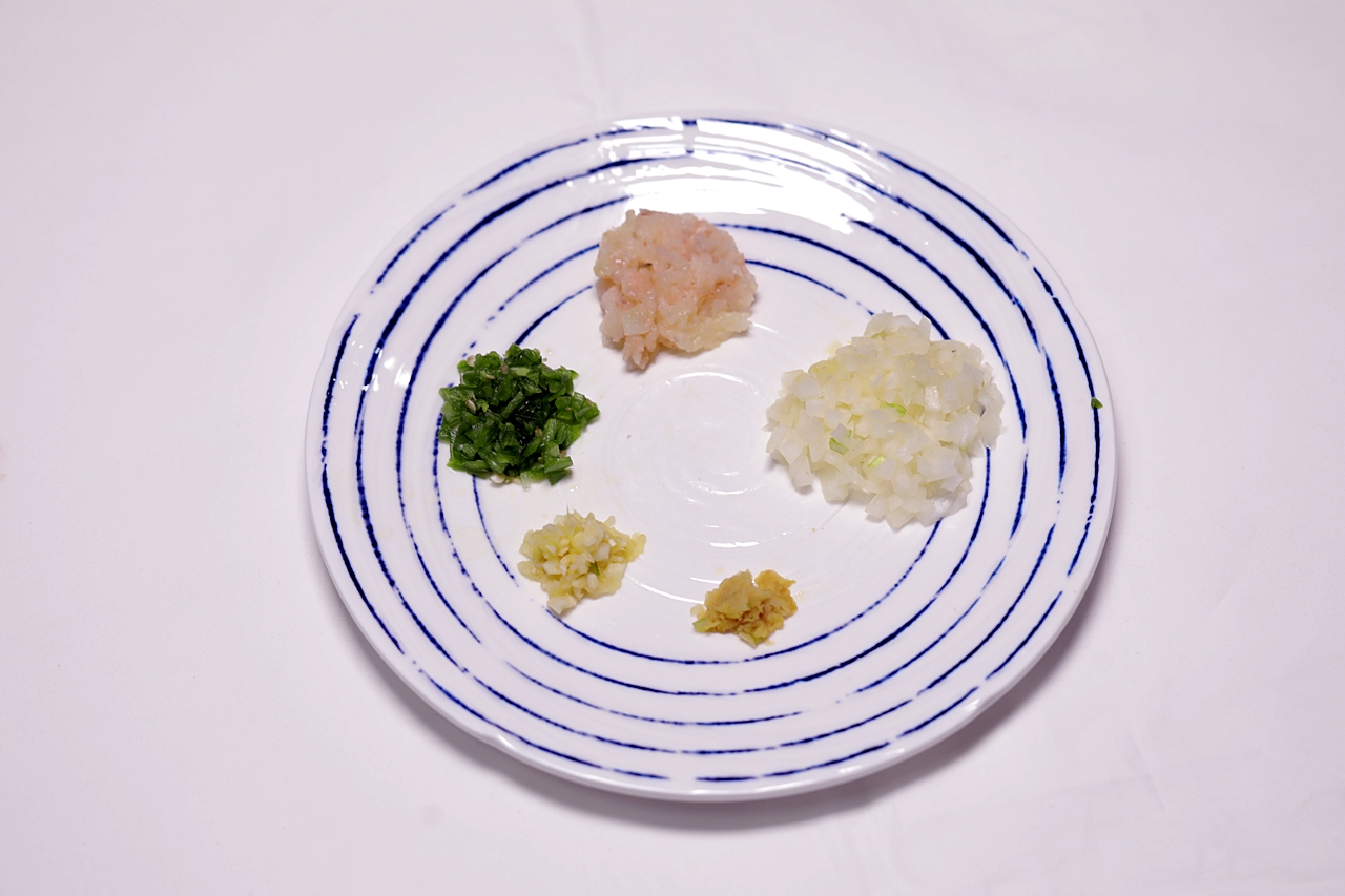 인도식만두구이(사모사) 1단계